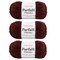 Multipack of 3 - Premier Parfait Chunky Yarn-Chocolate
